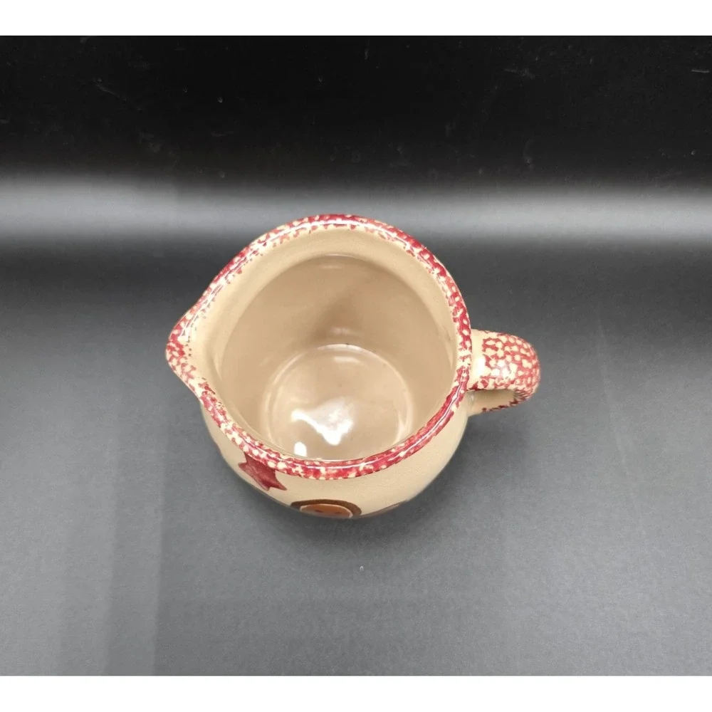 Loomco Gingerbread Man Creamer Pitcher 4.25